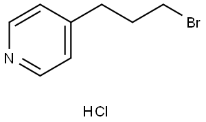 4-(3-Bromopropyl)pyridine hydrochloride 结构式