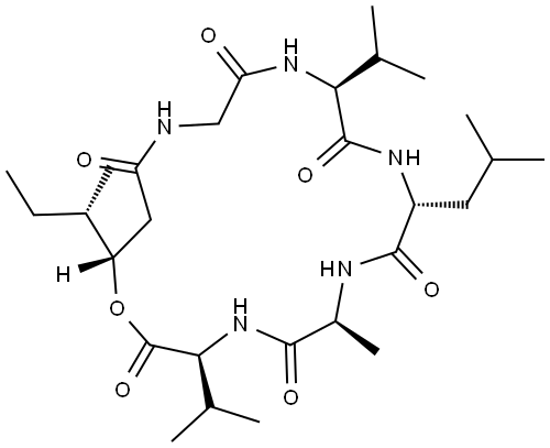 Nodupetide 结构式