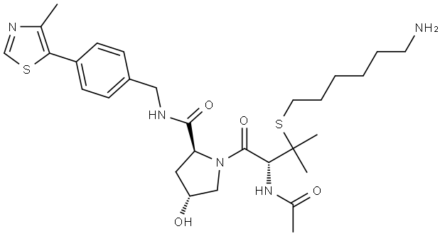 E3 ligase Ligand-Linker Conjugates 29 结构式