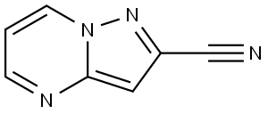 pyrazolo[1,5-a]pyrimidine-2-carbonitrile 结构式