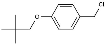 1-(Chloromethyl)-4-(2,2-dimethylpropoxy)benzene 结构式