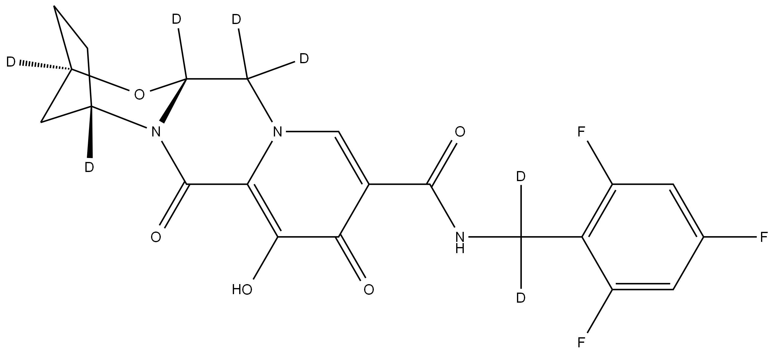 Bictegravir-d7 结构式