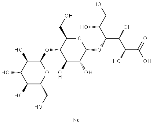 Maltotrionic Acid Sodium Salt 结构式