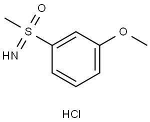 亚氨基(3-甲氧基苯基)(甲基)-16-硫酮盐酸盐 结构式