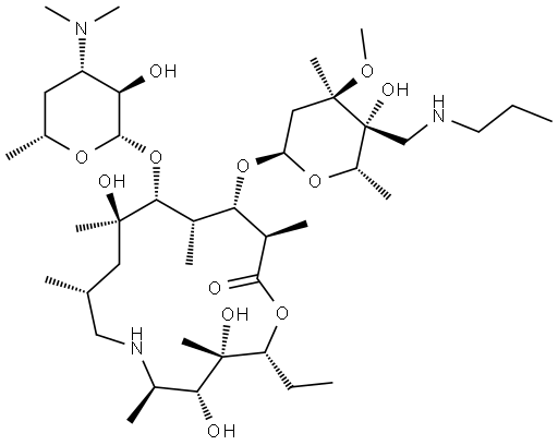 Azithromycin Impurity 11 结构式