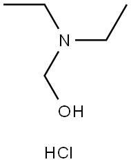 Methanol, 1-(diethylamino)-, hydrochloride (1:1) 结构式