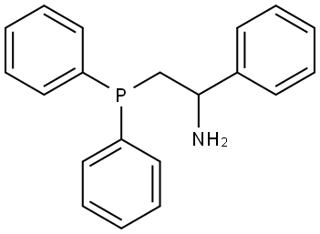 2-(二苯基膦基)-1-苯基乙胺 结构式