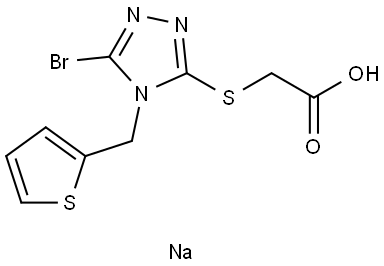 化合物 URAT1 INHIBITOR 6 结构式