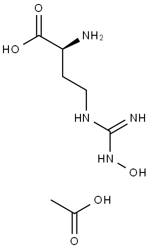 Nor NOHA Monoacetate 结构式