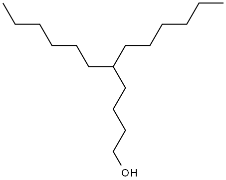 5-HEXYLUNDECAN-1-OL 结构式