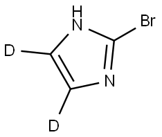 2-bromo-1H-imidazole-4,5-d2 结构式