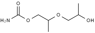 碳13尿 3-(2-羟基丙氧基)丙基氨基甲酸酯 结构式