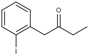 2-Butanone, 1-(2-iodophenyl)- 结构式