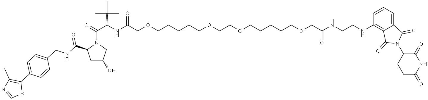 PROTAC CRBN Degrader-1 结构式