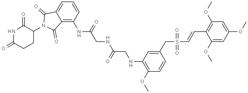 PROTAC B-Raf degrader 1 结构式