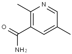 2,5-Dimethyl-3-pyridinecarboxamide 结构式