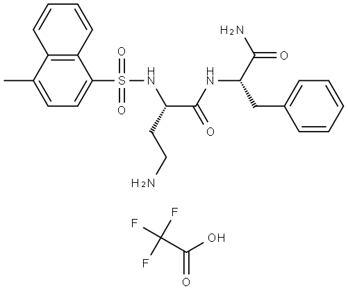 化合物 J-2156 TFA 结构式