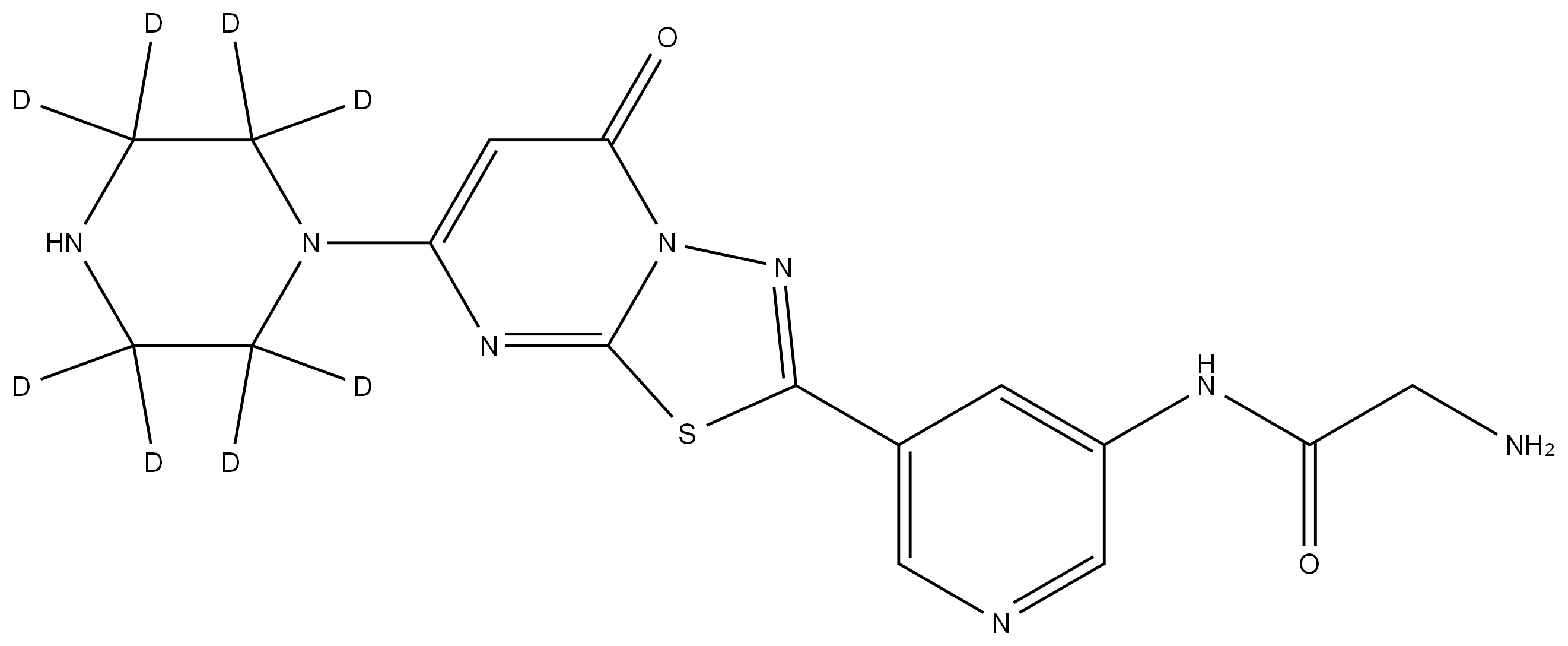Zalunfiban D8 结构式