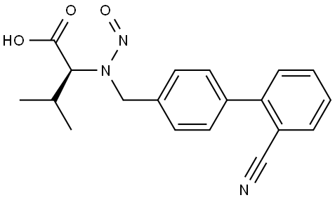 N-亚硝基缬沙坦杂质8 结构式