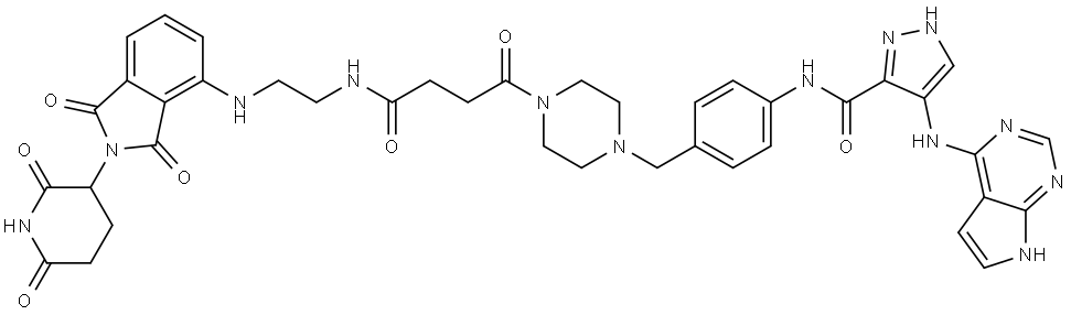 PROTAC CDK2/9 Degrader-1 结构式