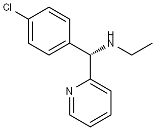 氯苯那敏杂质37 结构式