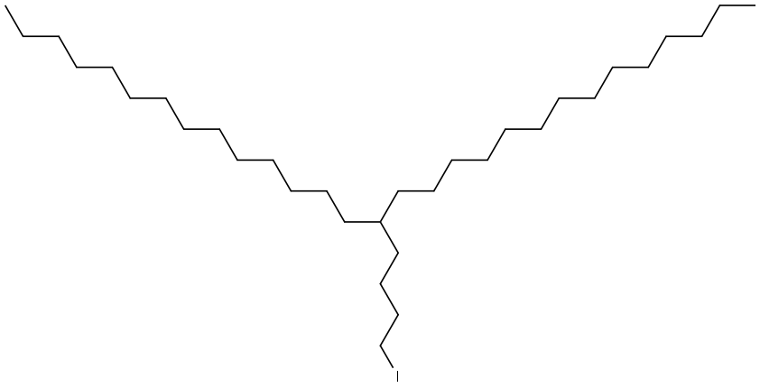 15-(4-IODOBUTYL)NONACOSANE 结构式