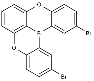 2,12-二溴-5,9-二氧代-13B-"并[3,2,1-DE]蒽 结构式