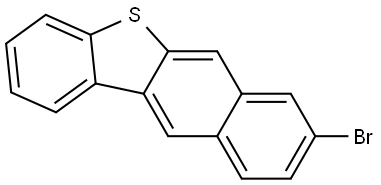 8-BROMOBENZO[B]NAPHTHO[2,3-D]THIOPHENE 结构式