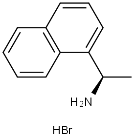 R-1-甲基萘甲胺溴 结构式