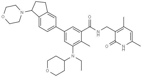 化合物 EZH2-IN-17 结构式