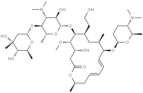 螺旋霉素EP杂质B 结构式