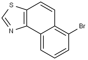 6-Bromonaphtho[1,2-d]thiazole 结构式