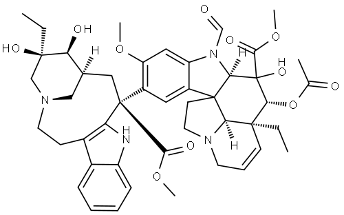 硫酸长春新碱杂质4(欧洲药典杂质A)(硫酸长春新碱杂质4(欧洲药典杂质A)) 结构式