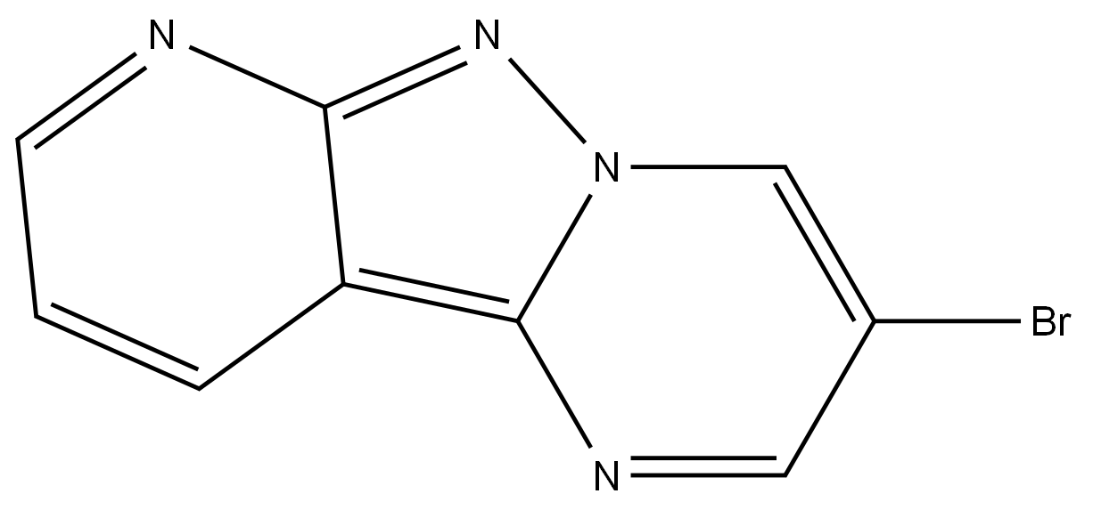 3-BROMOPYRIDO[2',3':3,4]PYRAZOLO[1,5-A]PYRIMIDINE 结构式