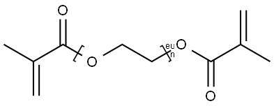 聚乙二醇二甲基丙烯酸酯 结构式