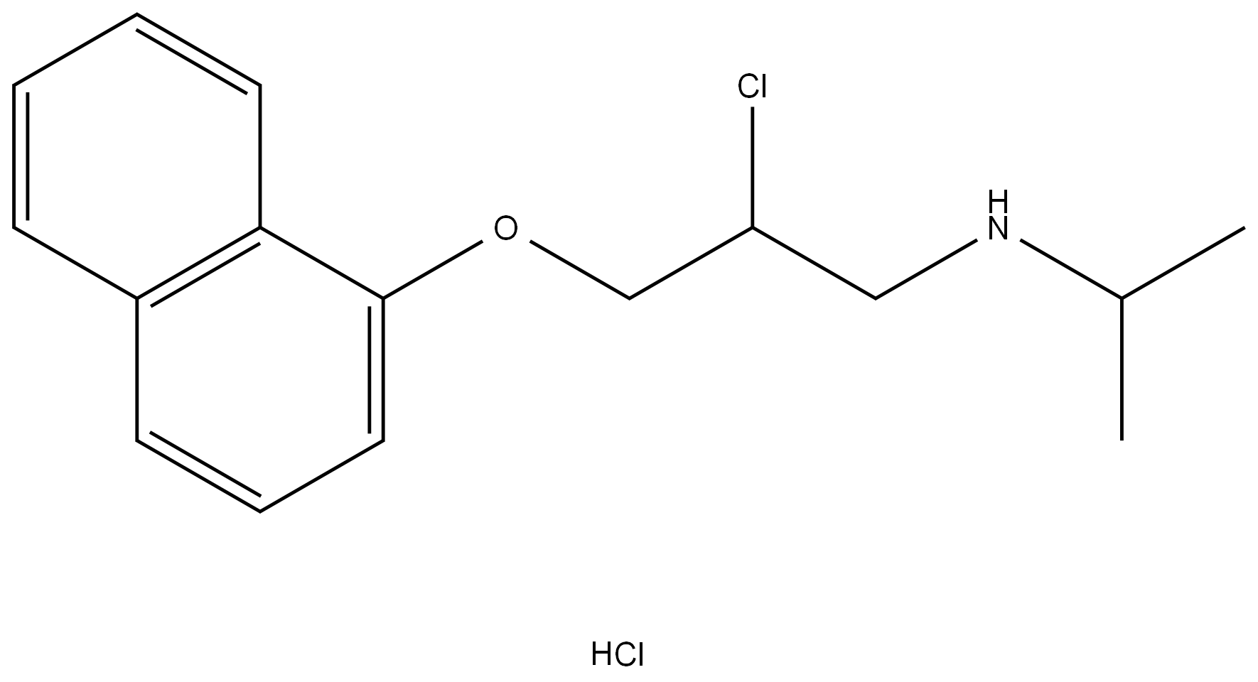 普萘洛尔杂质40 结构式