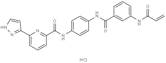 JH-X-119-01 hydrochloride 结构式