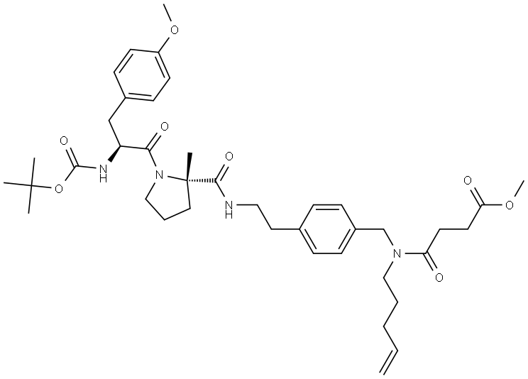 MK-0616中间体 结构式