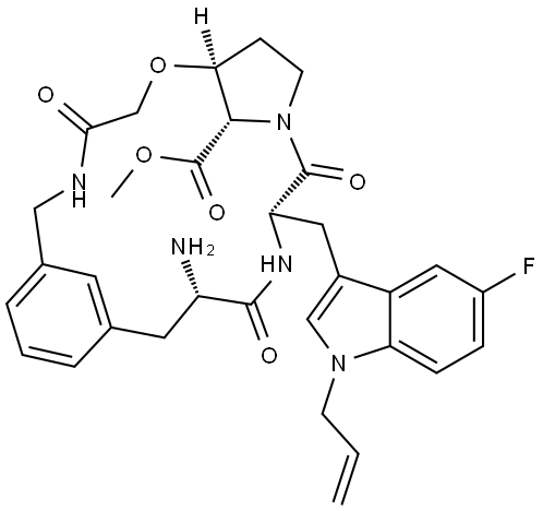 MK-0616中间体 结构式