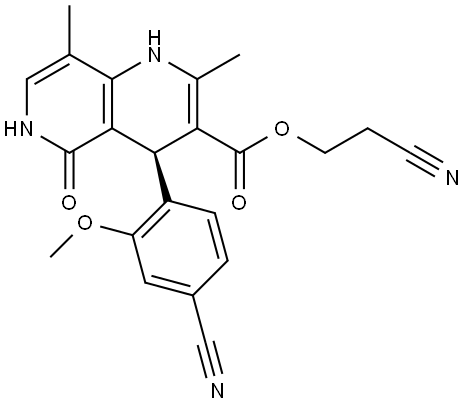 非奈利酮中间体 结构式