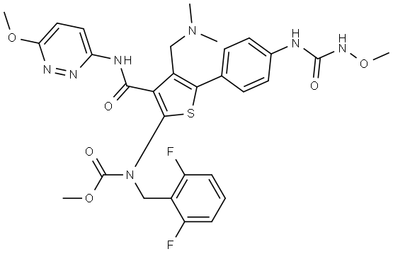 瑞卢戈利杂质115 结构式