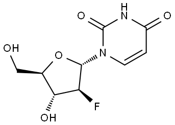 阿兹夫定杂质5 结构式