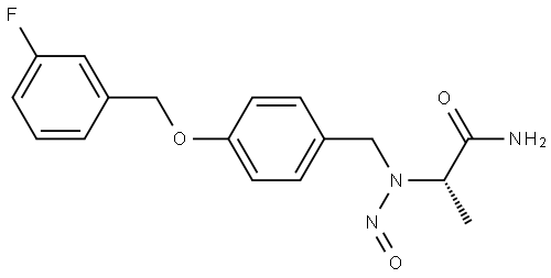 沙芬酰胺杂质39 结构式