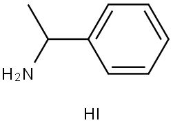 α-甲基苯甲胺碘 结构式