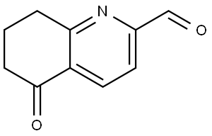 5,6,7,8-Tetrahydro-5-oxo-2-quinolinecarboxaldehyde 结构式