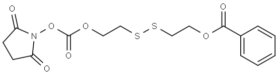 化合物 NHS-SS-PH 结构式