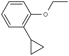 1-Cyclopropyl-2-ethoxybenzene 结构式