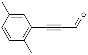 3-(2,5-Dimethylphenyl)-2-propynal 结构式