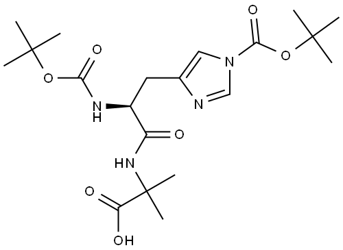 司美格鲁肽二肽修饰剂 结构式