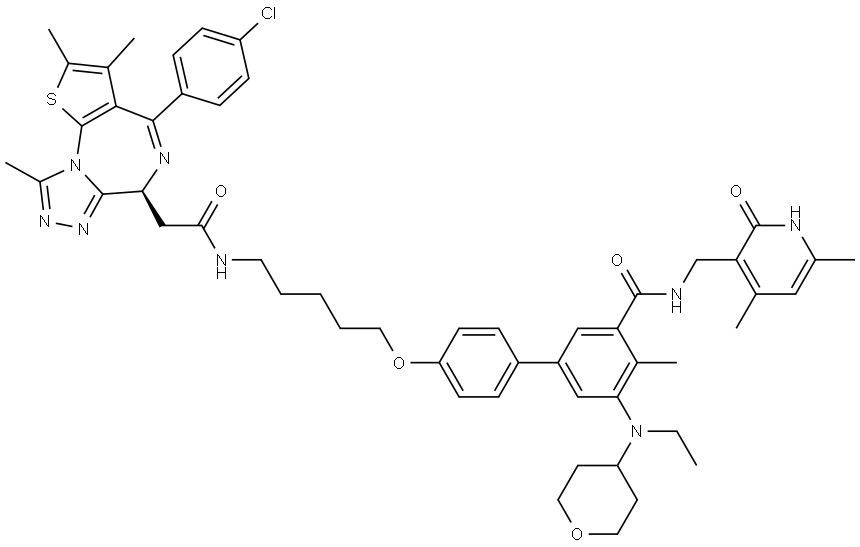 化合物 YM458 结构式